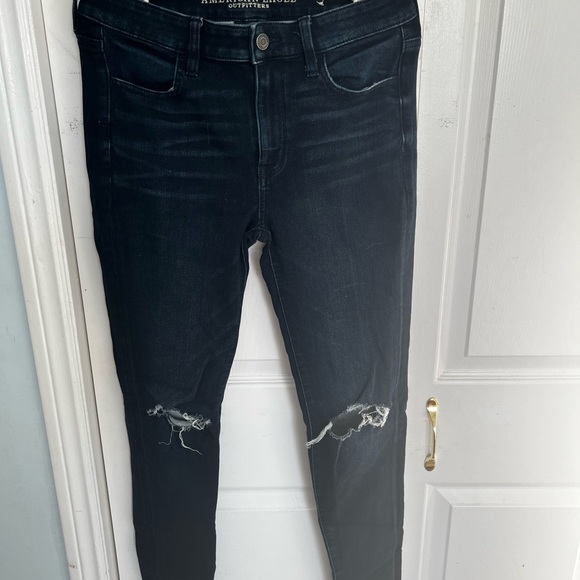 ALL AMERICAN EGALE JEANS SIZE 8 EXTRA-LONG - Picture 1 of 16